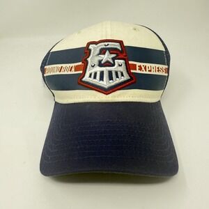 Round Rock Express Hat Cap Snap Back Mens One Size Blue MILB Baseball New Era